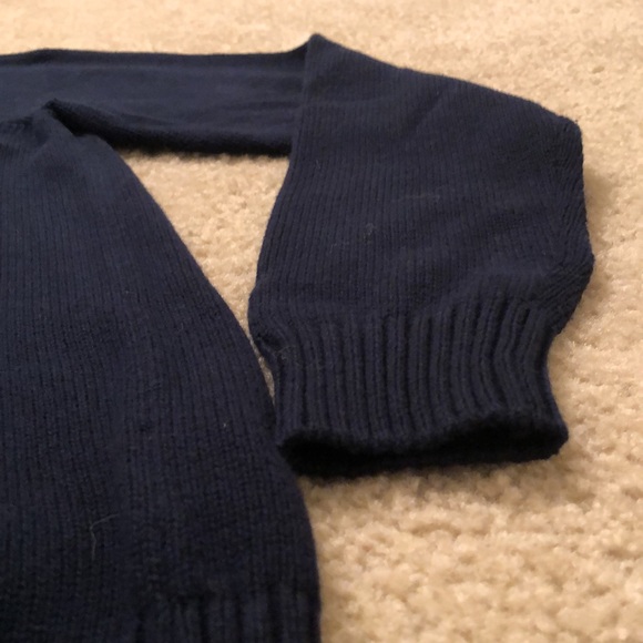 Navy Blue St. John’s Bay Crewneck Sweater - Picture 4 of 6